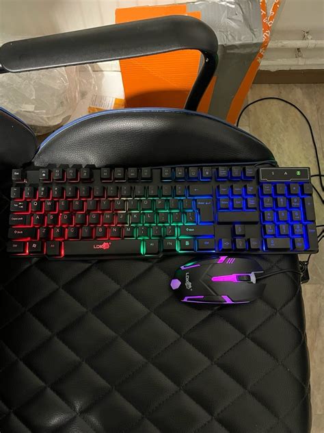 Gaming Tangentbord Och Mus Med Rgb Belysning K P P Tradera