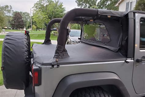 JEEP WRANGLER JK 2007 2018 2 DRZWIOWY BIKINI KRÓTKIE TARGA TOPTUN PL Sklep Internetowy