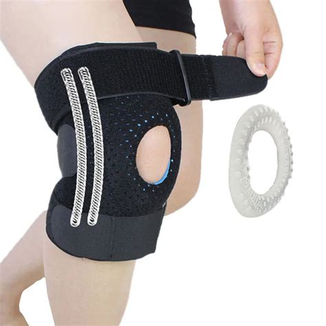 Aliexpress Buy Pcs Meniscus Knee Pads Silica Gel Hiking Running