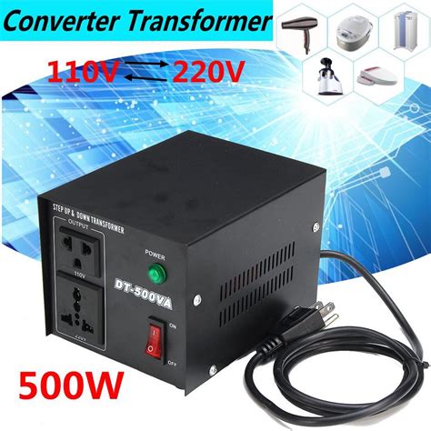 110V 220V Transformateur De Puissance Onduleur Tension 500 1000