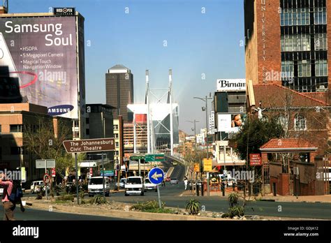 Busy Street Johannesburg Downtown South Hi Res Stock Photography And