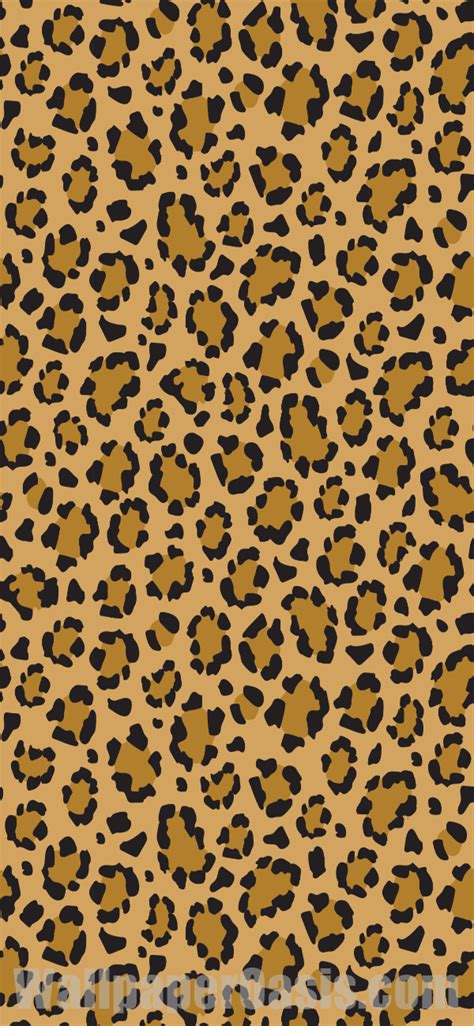 Leopard Print iPhone Wallpaper