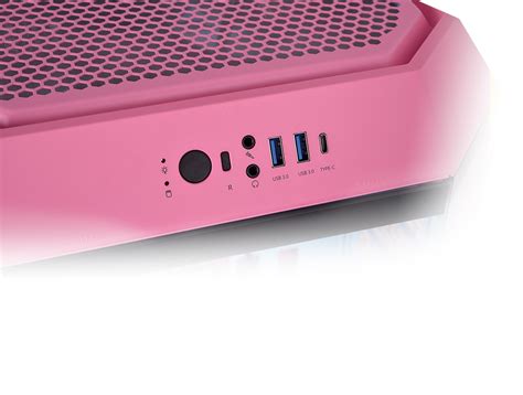 The Tower Bubble Pink Micro Tower Chassis