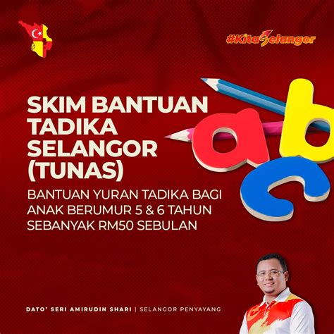 Skim Bantuan Tadika Selangor Tunas