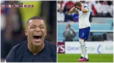 Watch Kylian Mbappe Bursts Into Laughter After Harry Kane Misses