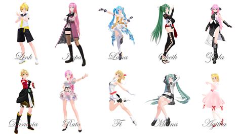 Mmd Hyrule Warriors Pose Pack 1 By Violetcrystal259 On Deviantart