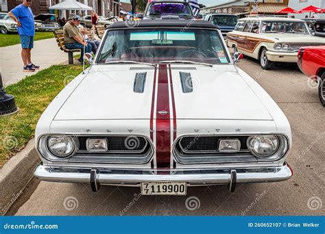 1967 Plymouth Barracuda Formula S Convertible Editorial Photography