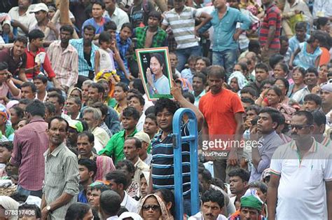 128 Mamata Banerjee Addresses Tmc Martyrs Day Rally At Esplanade Stock