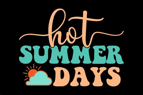 Hot Summer Days Graphic By Design Hub Creative Fabrica