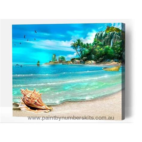 Order Seashells Paint By Numbers Kits Australia