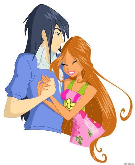 Helia And Flora Winx Club Couples Pinterest