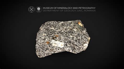 Porphyritic Granite (igneous rock) - 3D model by Museum of Mineralogy ...