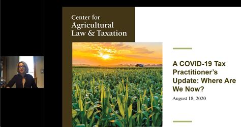 Covid Relief A Tax Practitioner S Update Center For Agricultural