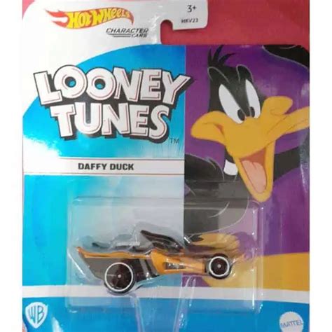 Embalagem Danificada Hot Wheels Character Cars Looney Tunes Daffy Duck Universo Hot Wheels