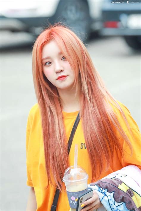 Pin De Caramel En Yuqi G I Dle Peinados Cabello Pelo