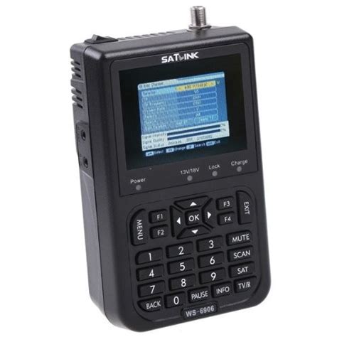 Satlink Ws Dvb S Fta Digital Satellite Finder Meter Tech Nuggets