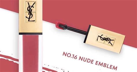 Review Son Kem Ysl Nude Emblem H Ng T N T Nh Nh T Websosanh Vn