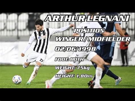 Arthur Legnani Winger Midfielder HIGHLIGHTS 2023 2024 YouTube