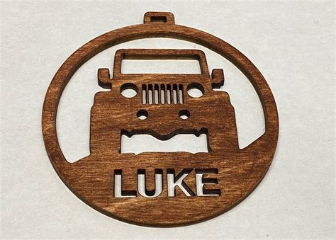 Jeep Ornament Wrangler Christmas Tree Decoration Jeep Etsy