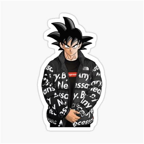 Goku Drip Sticker For Sale By Papa Zoinks Redbubble