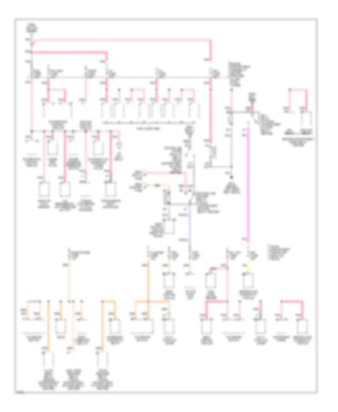 POWER DISTRIBUTION Cadillac Eldorado Touring 1996 SYSTEM WIRING