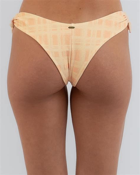 Shop Rip Curl Always Summer Skimpy Bikini Bottom In Blush Fast Shipping Easy Returns City