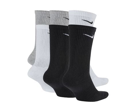 Nike Everyday Plus Dri Fit Cotton Cushioned Crew Socks 6 Pair Pack