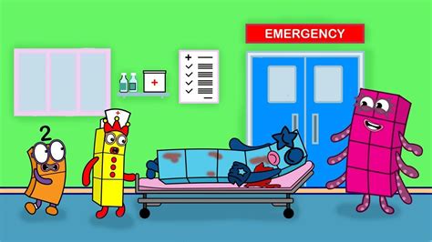 Oh No Numberblocks 5 In The Emergency Room Numberblocks Fanmade