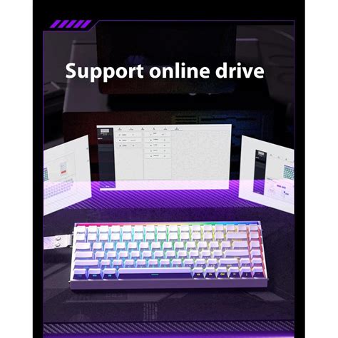 Aula Hero He Gaming Interruptor Magn Tico Teclado Fio K Taxa De Polling Hot Swap Mm