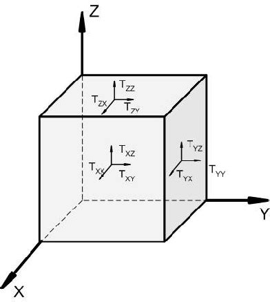 Composantes Du Vecteur Des Contraintes Et De La Matrice Repr Sentative