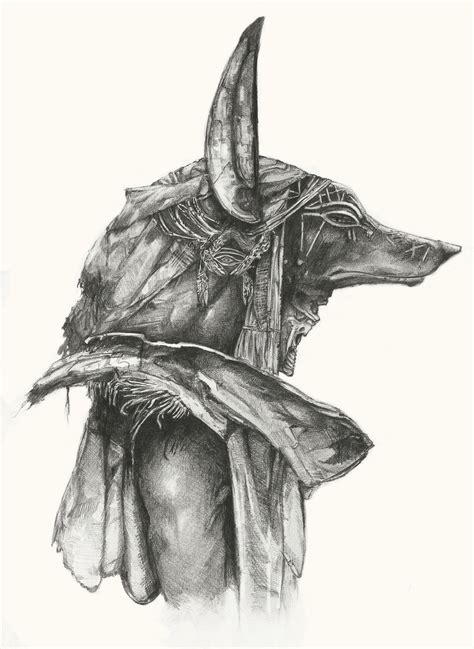 Anubis Drawing at PaintingValley.com | Explore collection of Anubis Drawing