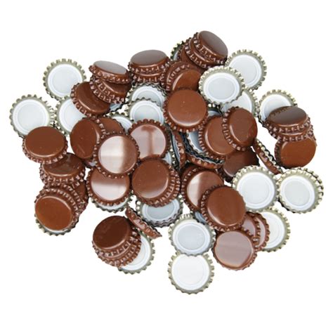 250 Crown Bottle Caps Brown Balliihoo