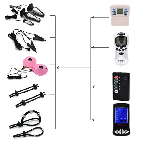 Aliexpress Buy Electric Shock Anal Stimulation Vibrators Kit Butt Plug Bullet Vibrator