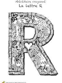 Id Es De Ab C Daires Coloriage Alphabet Coloriage Ab C Daire