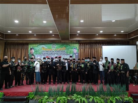 Sah Pengurus Perguruan Silat Terumbu Banten Dewan Pimpinan Daerah Kota