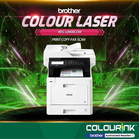 Brother Mfc L Cdw Wireless A Colour Laser Printer Adf Auto Side