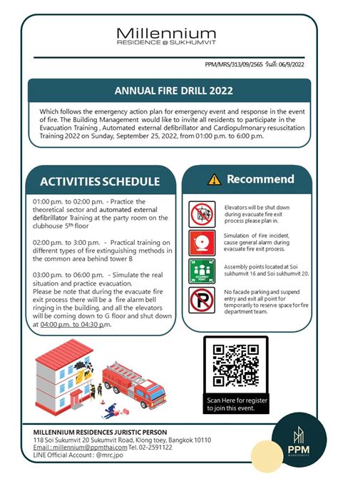 Annual Fire Drill And Aed And Cpr Training 2022 Eng Millennium