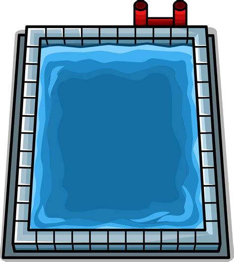 Download Swimming Pool Sprite 002 Rectangular Swimming Pool Clipart Full Size Png Image Pngkit