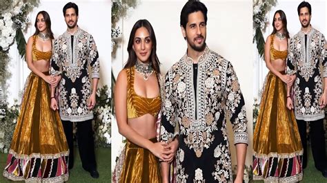 Sidharth Malhotra And Kiara Advani Reaches At Manish Malhotra Diwali