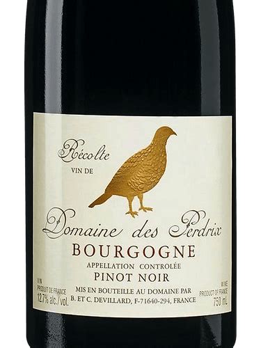 Domaine des Perdrix Bourgogne Pinot Noir Vivino 日本