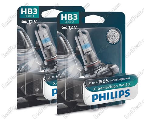 2 Philips X TremeVision PRO150 60W 12V HB3 Bulbs 9005XVPB1