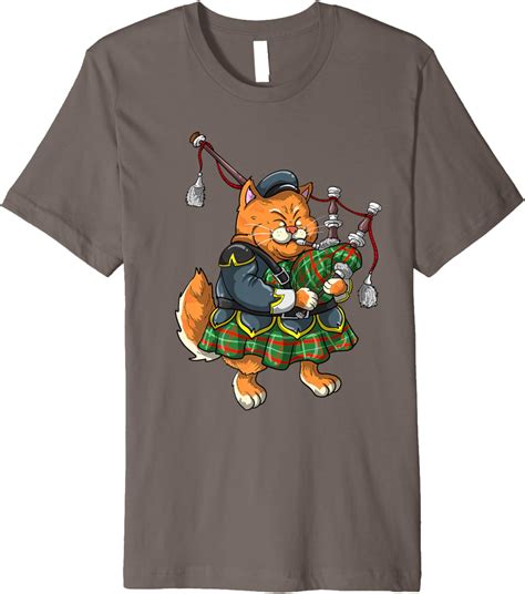 Funny Cat Playing Bagpipes Cool Animal Lover Musician