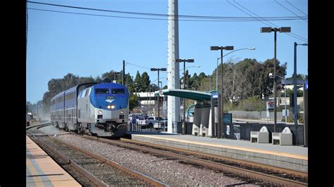 P42dc 192 Leads An Amtrak Train Youtube