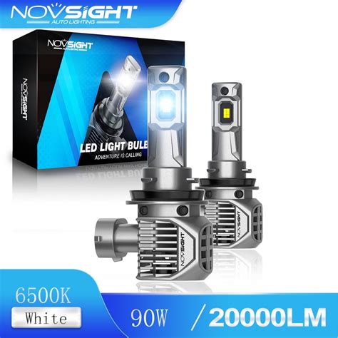 Novsight Car LED Headlight N62 H11 Small Size 1 1 Design In Line