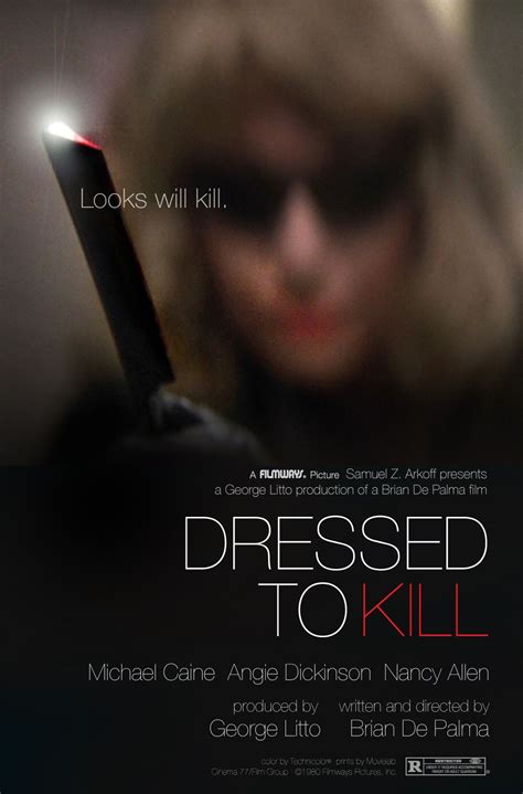 Dressed To Kill 1980 1043 X 1584 Documentary Poster Dressed To Kill Alternative Movie