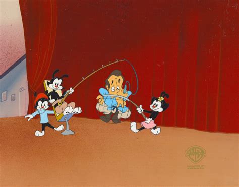 Animaniacs Original Production Cel Yakko Wakko And Dot In 2022