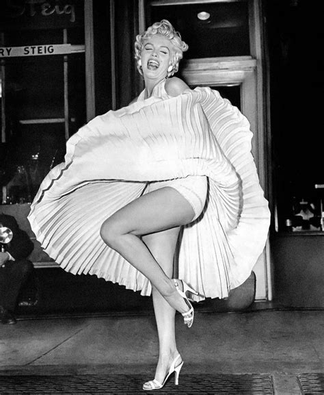 Marilyn Monroe Marilyn Monroe Editorial Marilyn Monroe Wind Dress