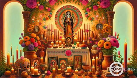 How to Create an Altar to Santa Muerte: Prayers, Offerings & Rituals ...