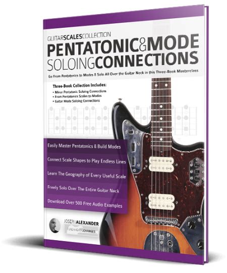 Guitar Scales Collection Pentatonic And Mode Soloing Connections