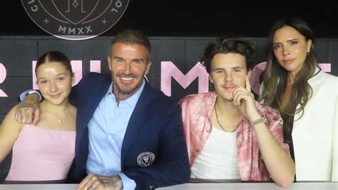 Victoria And David Beckham Show Off Their Dance Movies With Harper In